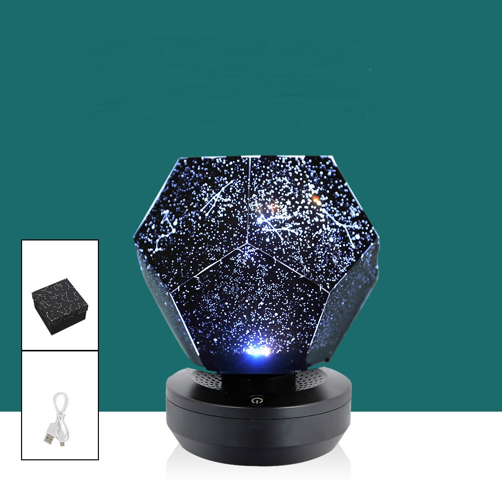 Romantic Rotating Sleep Star Night Light