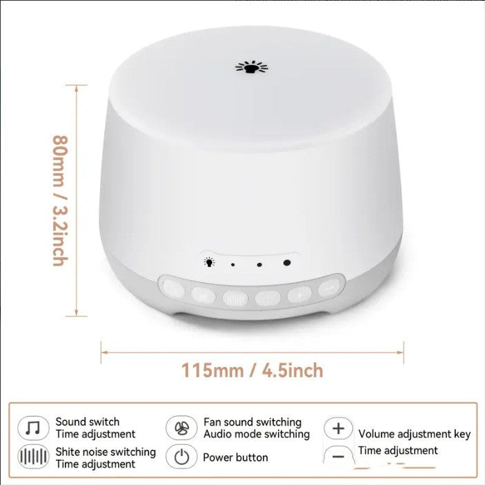 White Noise Insomnia Help Device Sleeping Aid Instrument Bluetooth